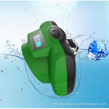 New Design Cordless Mining Headlamp with OLED!